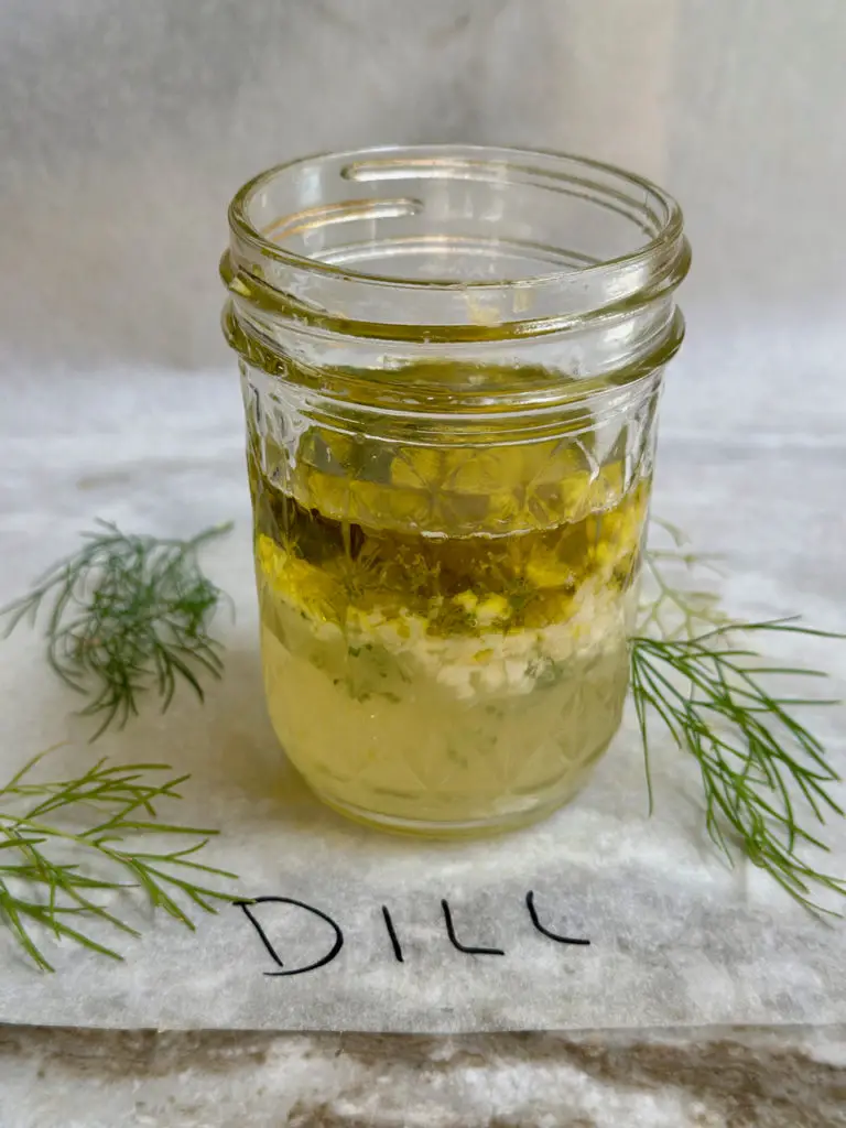 Dill Flower Salad Dressing