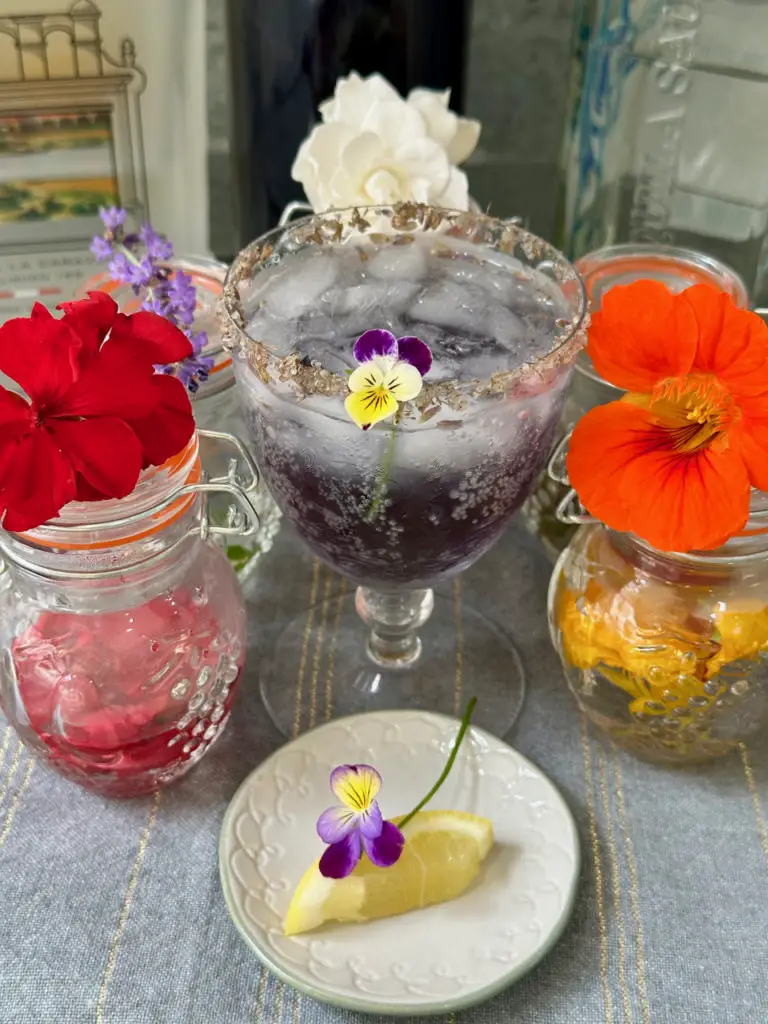 Edible Flowers Used In Cocktails