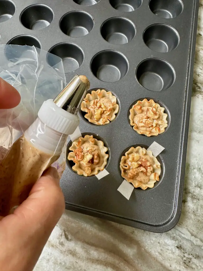 Piping The Filling Is The Easiest Way To Fill The Tart Shells