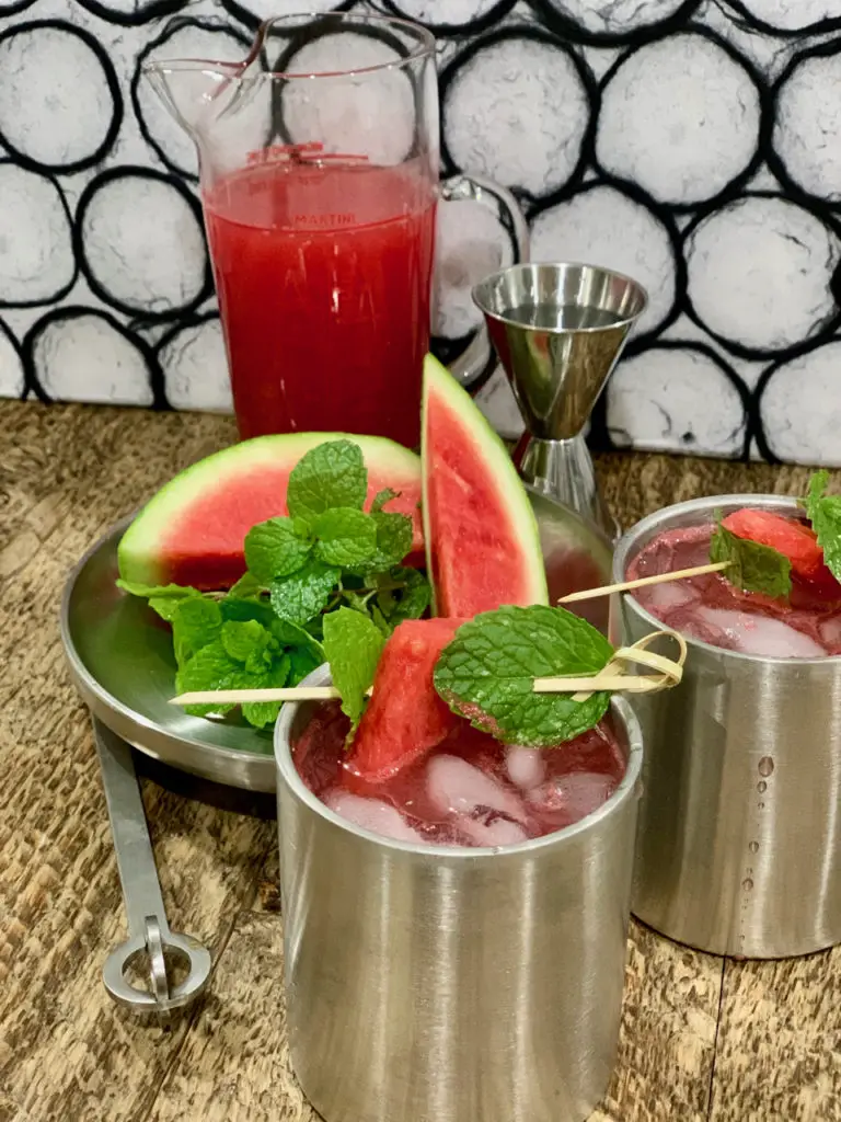 Refreshing Watermelon Drink - With Or Without Booze