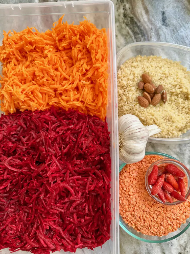 Spicy Beetroot Dal Ingredients