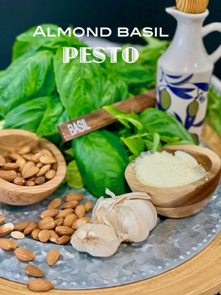 Almond Basil Pesto