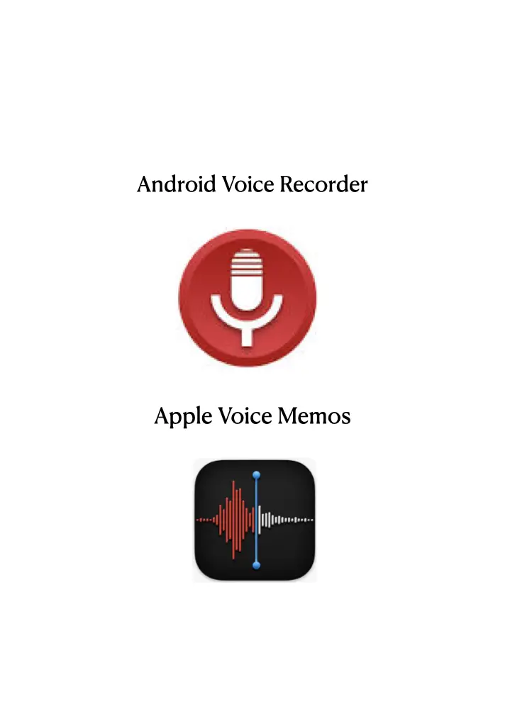 Use Your Phone's Voice Recording When Memories Arise - Write Them Out Later