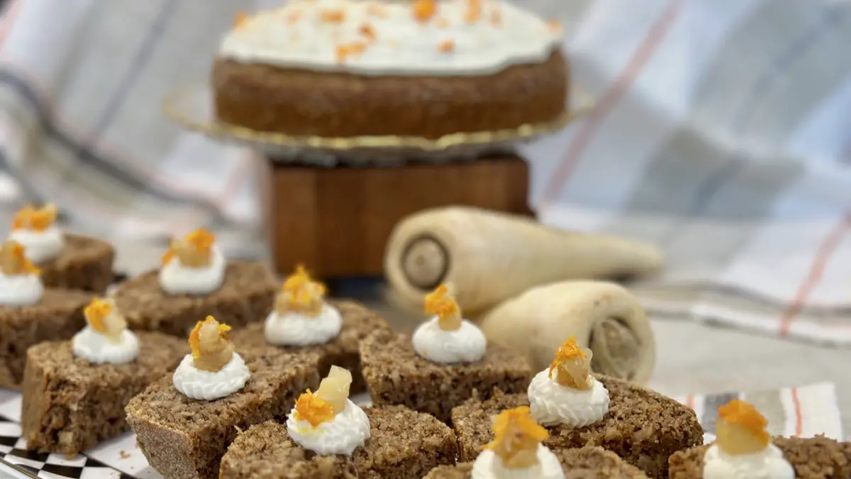 Parsnip Orange Spice Cake Recipe