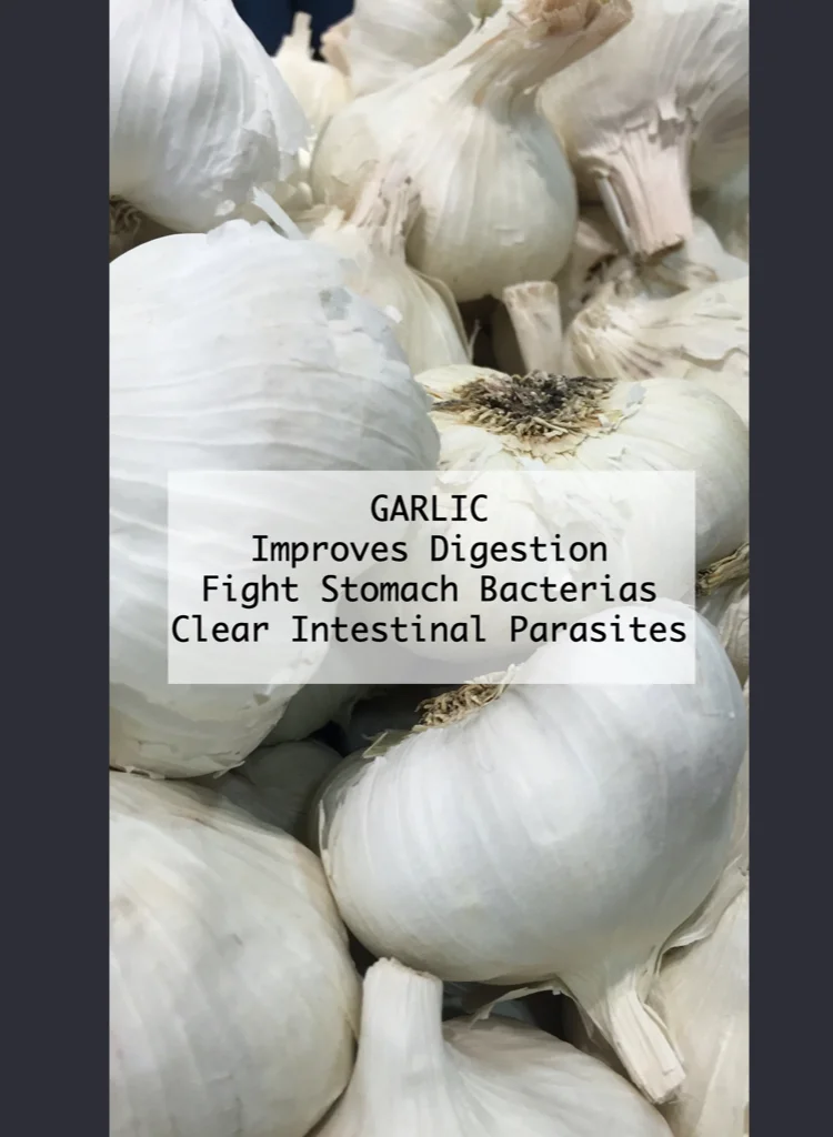 Garlic Helps Fight Bacteria and Parasites That Cause Tummy Troubles