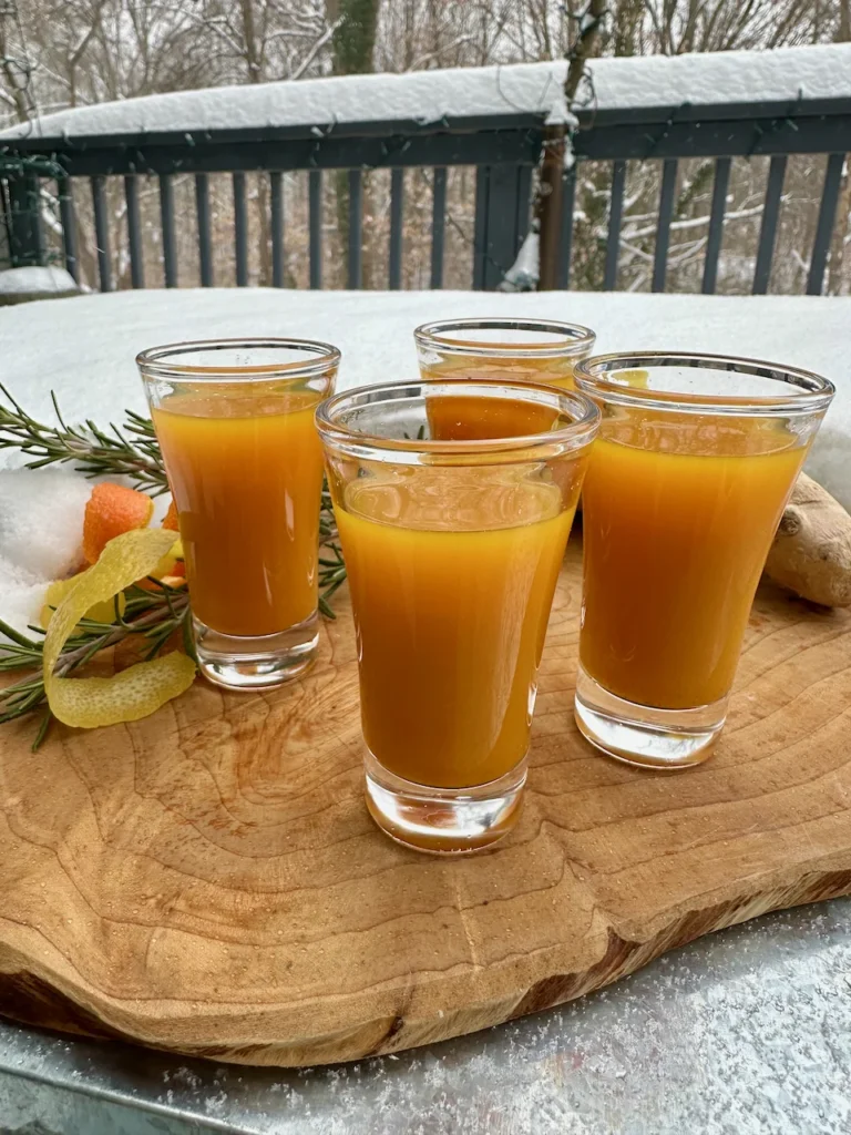 Turmeric Ginger Wellness Shots Recipe 