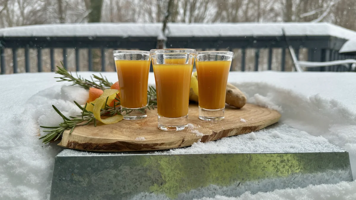 Turmeric Ginger Shots Recipe With Wellness Benefits