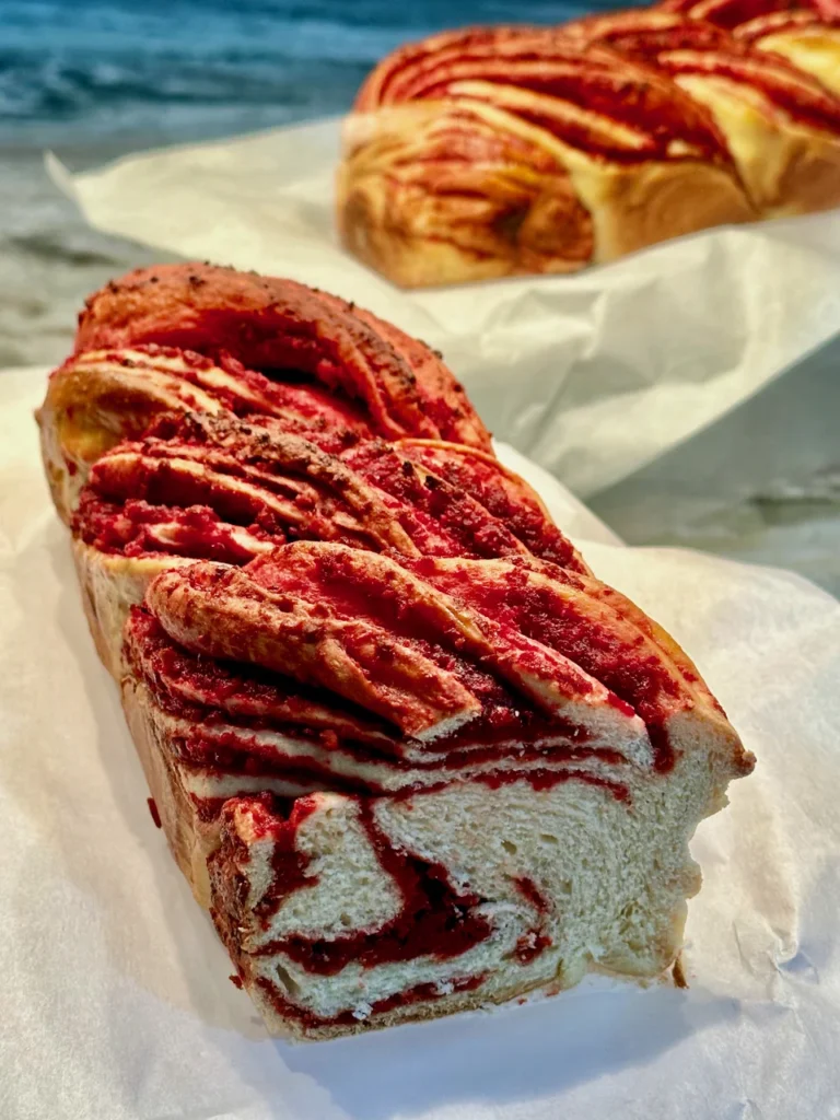 Carrot and Beetroot Halva Recipe Twisted Into A Luscious Babka Bread