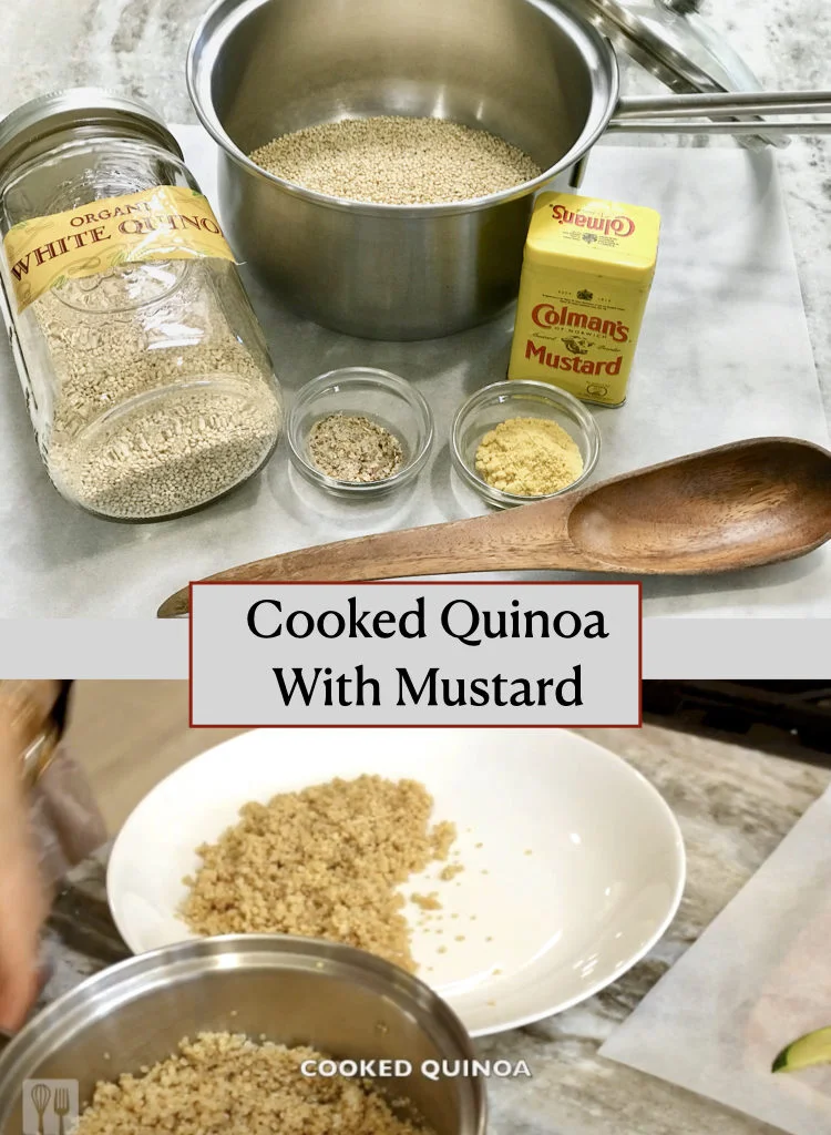 Cooked Quinoa For Both Grain And Protein Rich Buddha Bowl