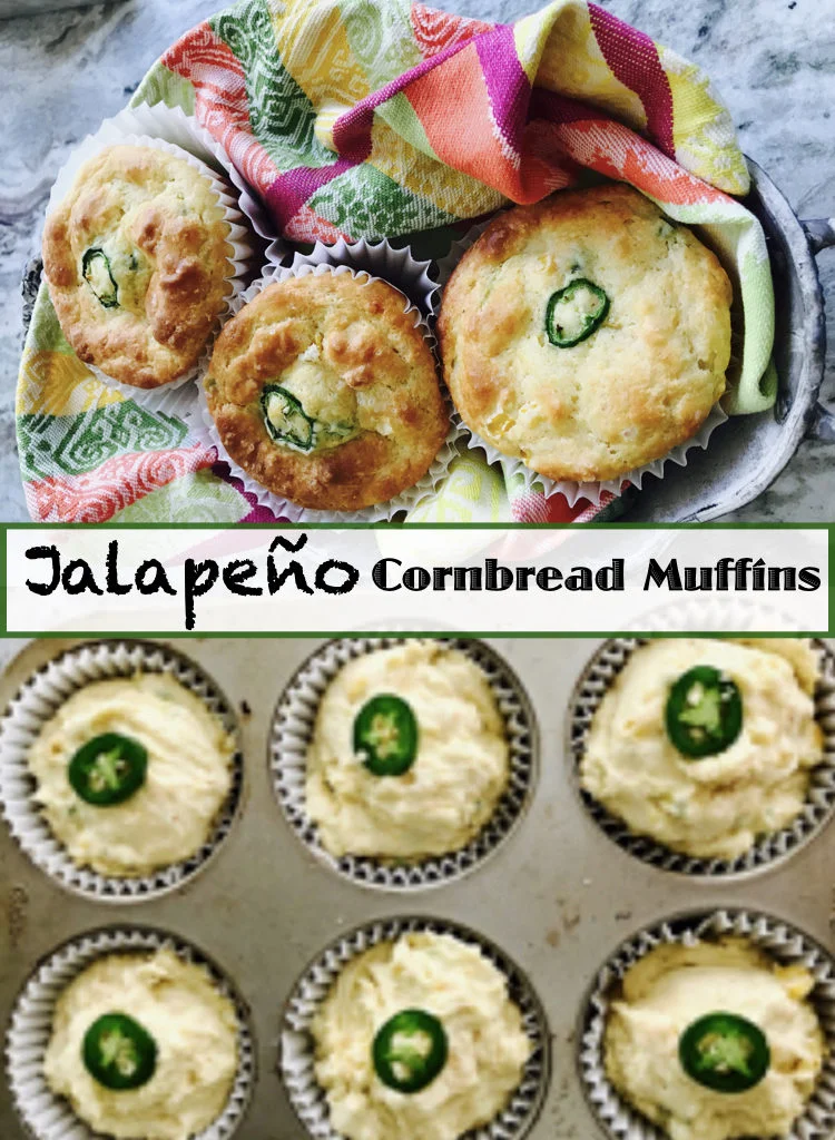 Jalapeno Cornbread Muffins