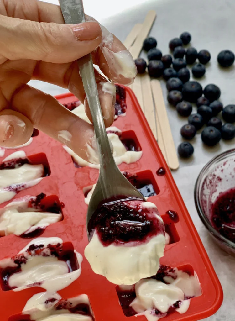 Preparing The Popsicle Molds