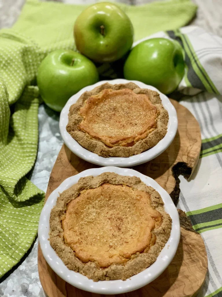 An Easy Applesauce Custard Pie From The Abundance Of Apples Gathered In Fall