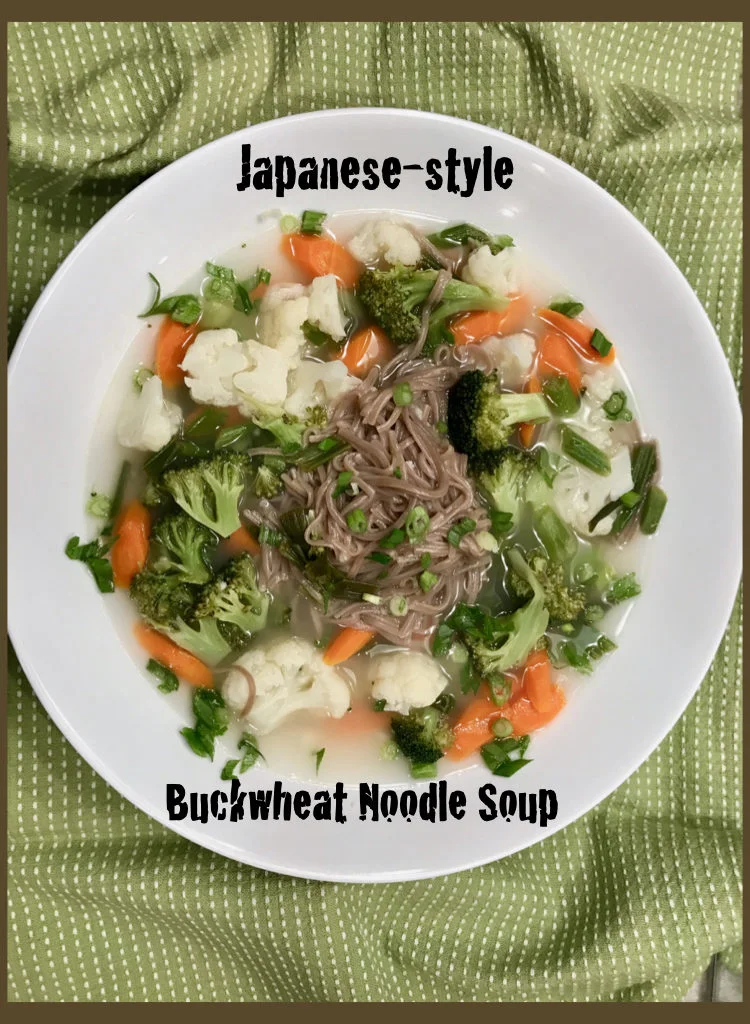 Japanese-style Buckwheat Noodle Soup