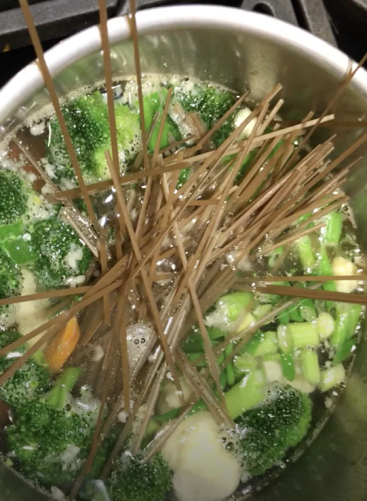 Noodles Cook Directly In The Broth In 5-Minutes