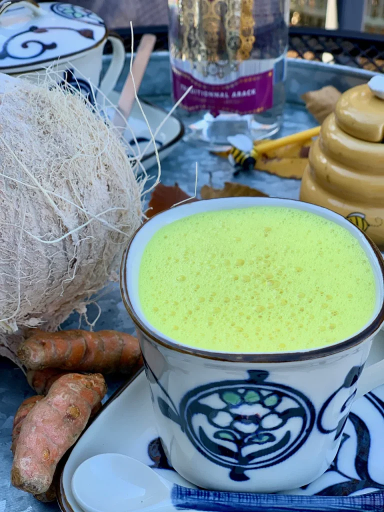 Turmeric Golden Milk Cocktail
