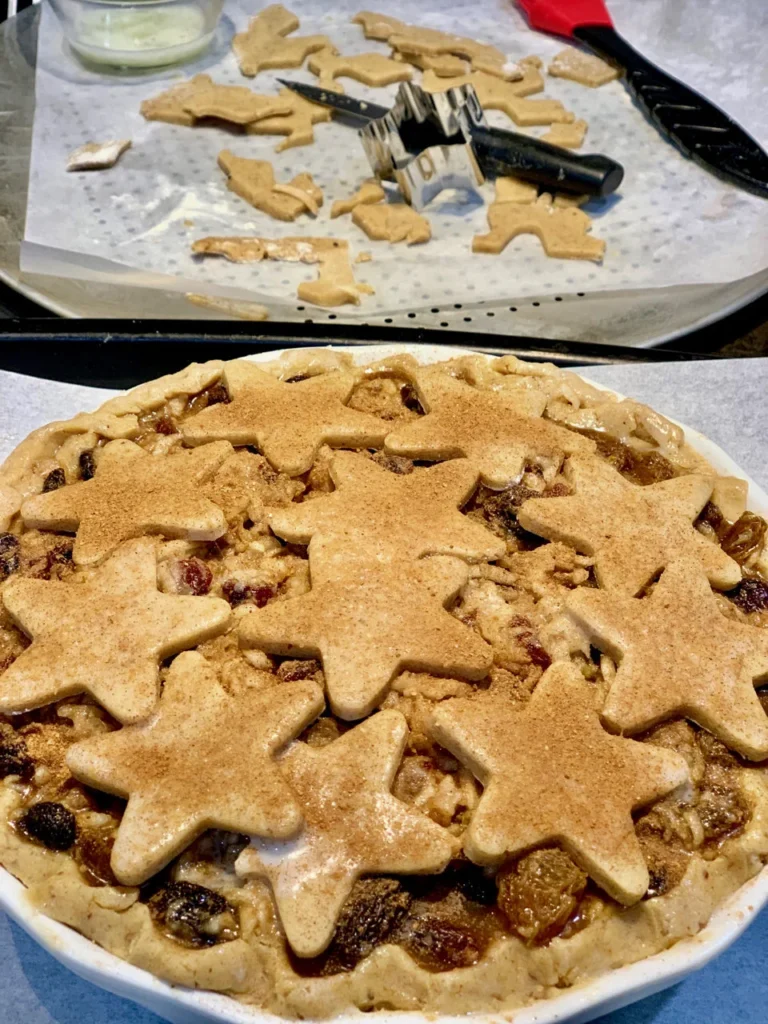 Pie Crust Cut-Outs Instead Of A Full Cover Pie Top