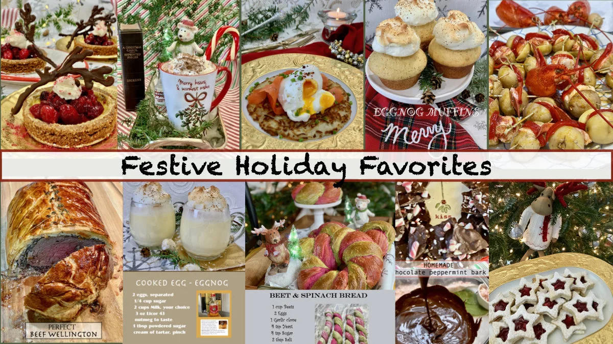 30 Holiday Favorites To Make Bake and Celebrate