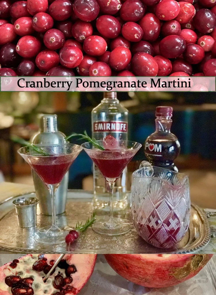 Celebrate The Holidays With This Cranberry Pomegranate Martini