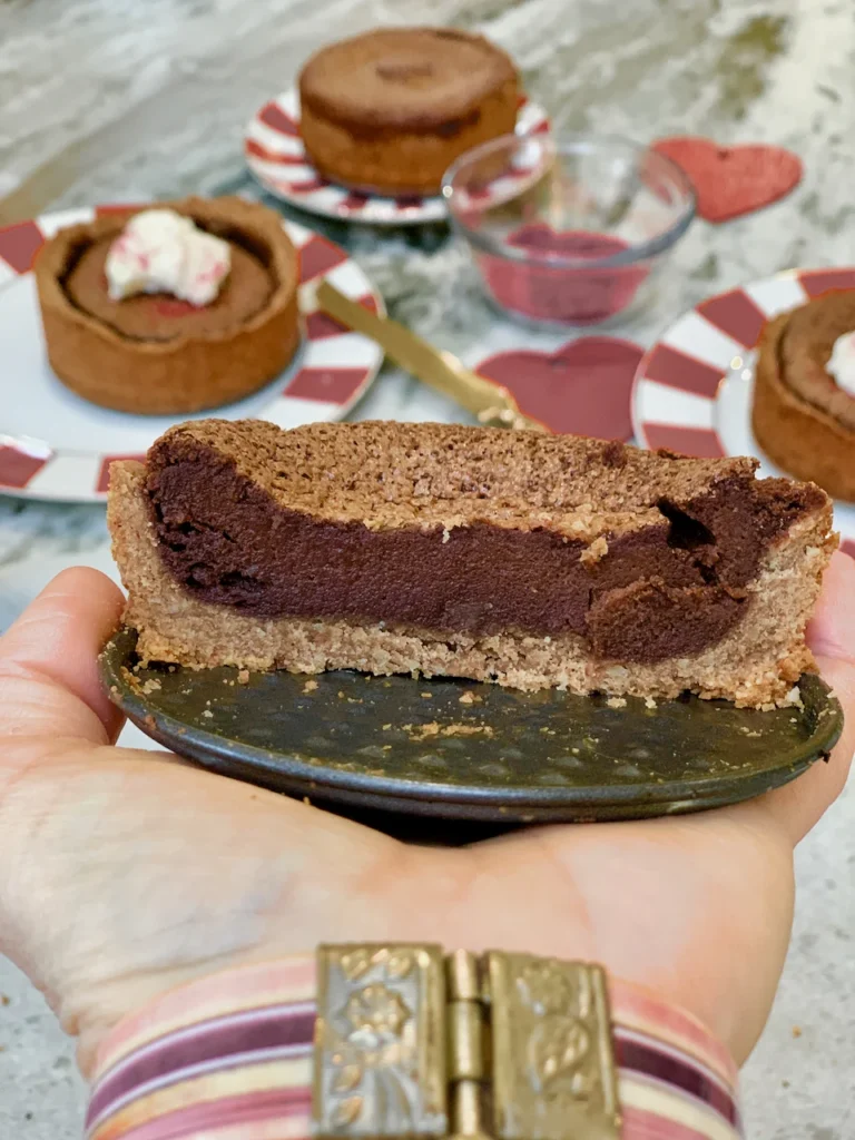 Silky Chocolate Pie In A Healthy Almond Crust