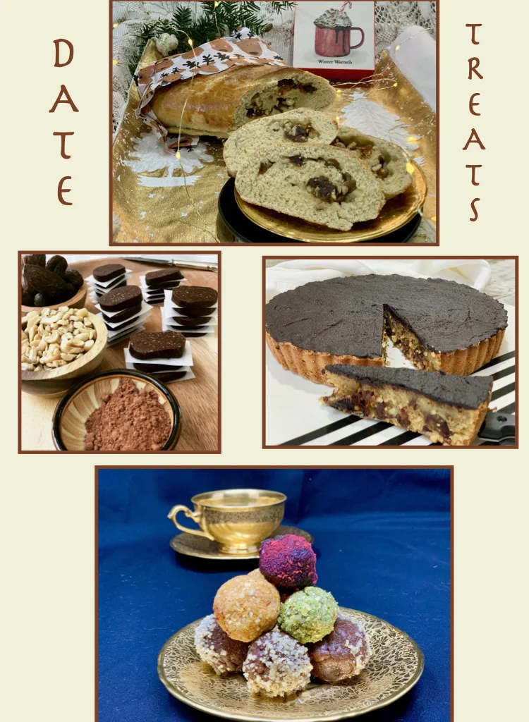 Healthy Date Sweetened Desserts and Energy Bites