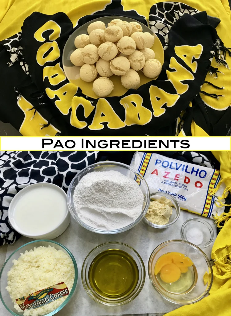 Pao de Queijo Ingredients Here In America