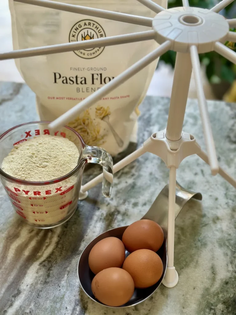 Pasta Flour and Eggs For The Best Pasta Recipes