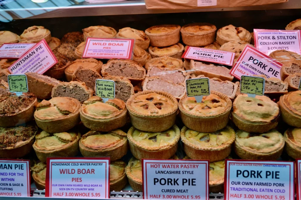 London's Variety Of Savory Pies