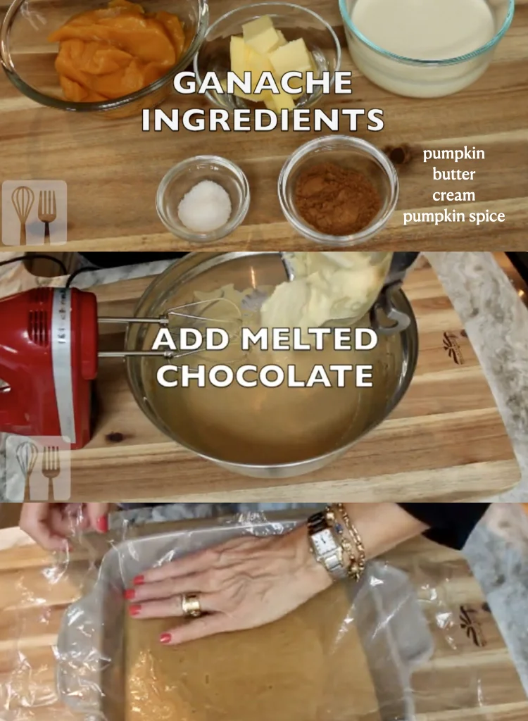 How To Make Pumpkin Ganache