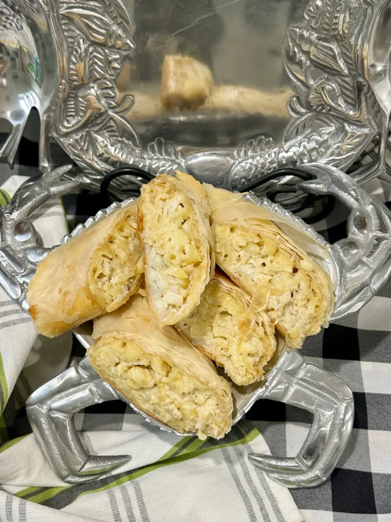 Mac & Cheese Crab Rolls - Created By Me On Food Network