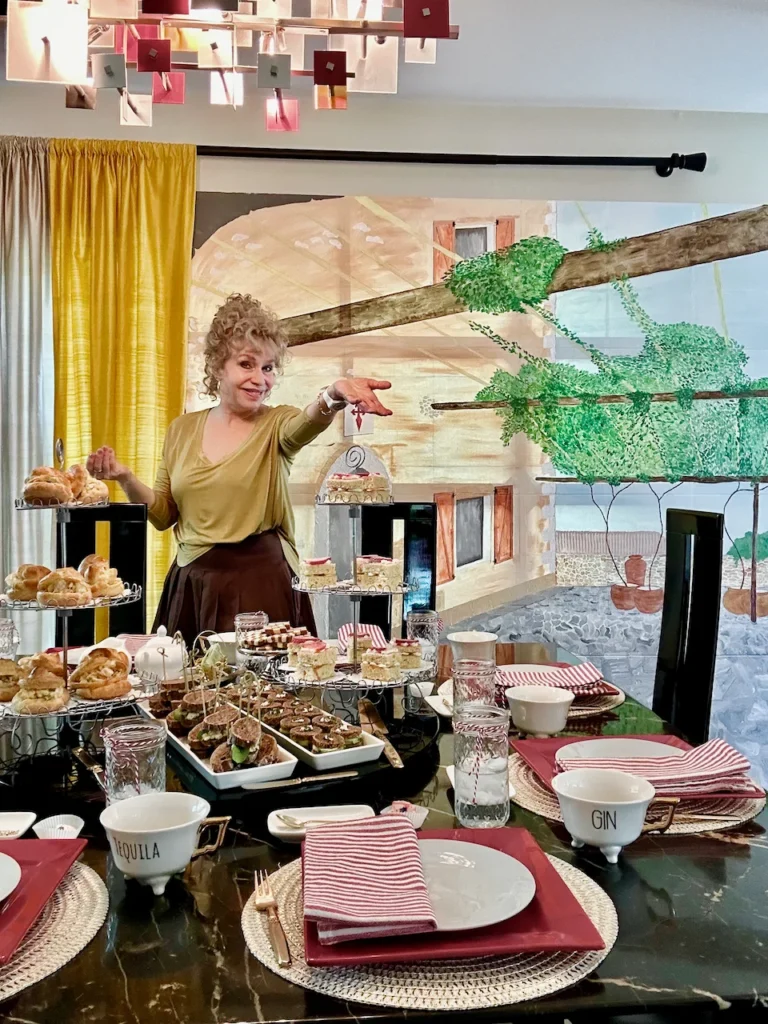 Afternoon Tea And Cakes With Friends