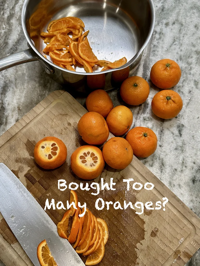 Bought Too Many Oranges and Turned Them Into Marmalade and A Cake!