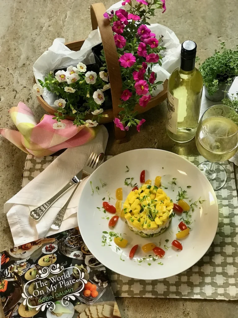 Crab Tower Recipe Is In My Cookbook For Gift Giving - The World On My Plate