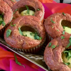 Beet Muffins with Marbled Eggs (A Symbolic Easter Recipe)