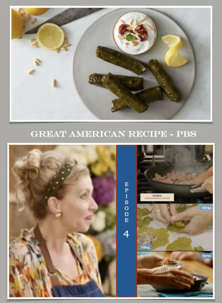 Preparing Stuffed Grape Leaves On The Great American Recipe - PBS