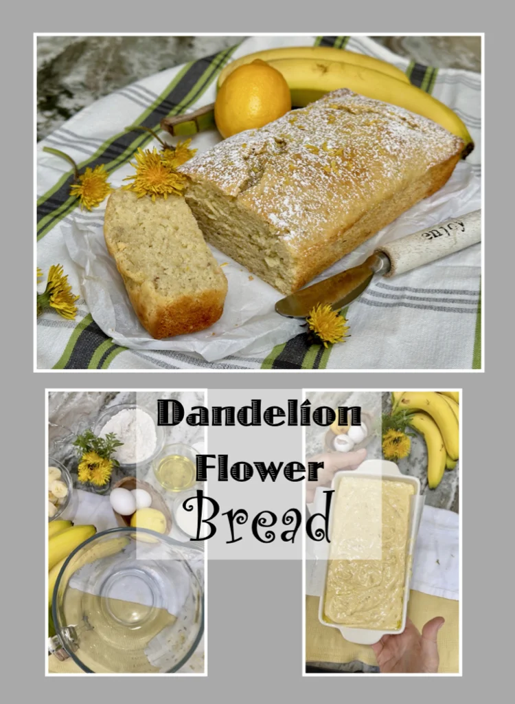 Dandelion Flower Bread Is Perfect With Coffee Or Afternoon Tea