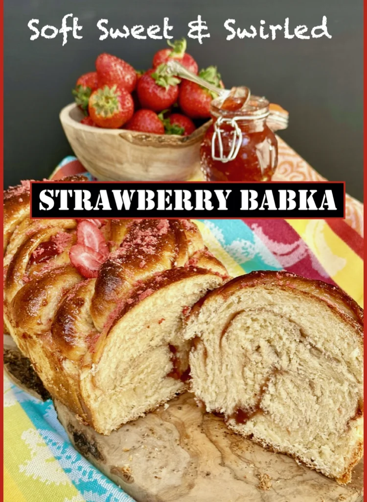 Strawberry Jam Babka - Twisted Spring Bread Recipe