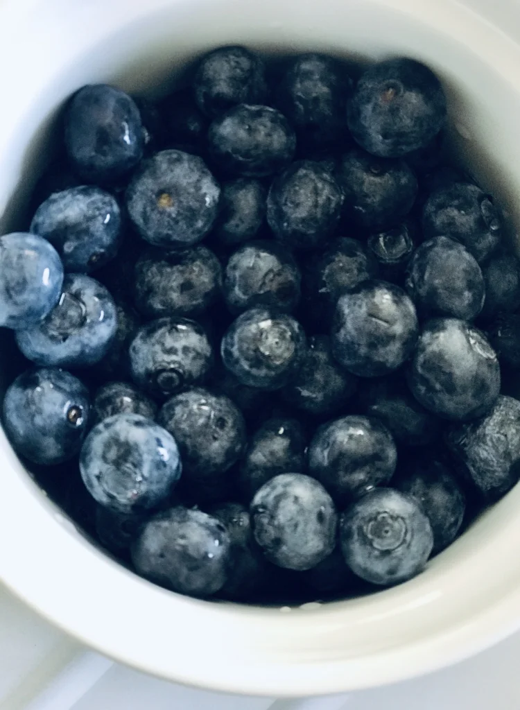 Blueberries For Luscious Custard Tarts