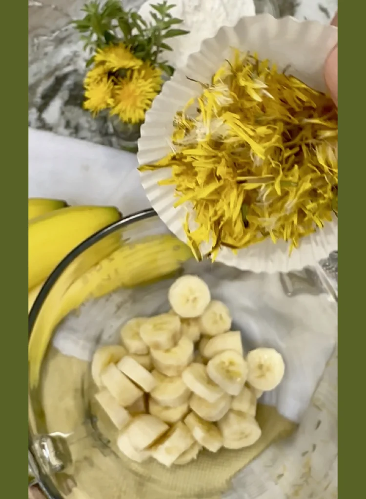 Oh, The Nutrients In Dandelions Flower Petals!
