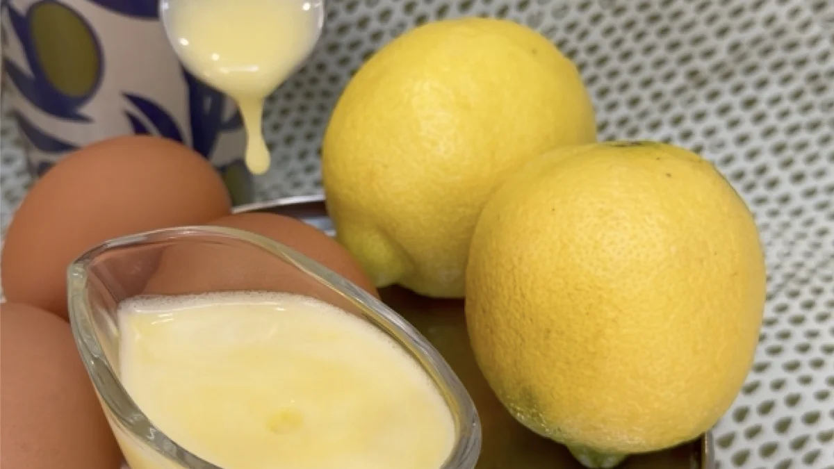 3-Ingredient Avgolemono Sauce (Greek Lemon Egg Sauce Without Broth)