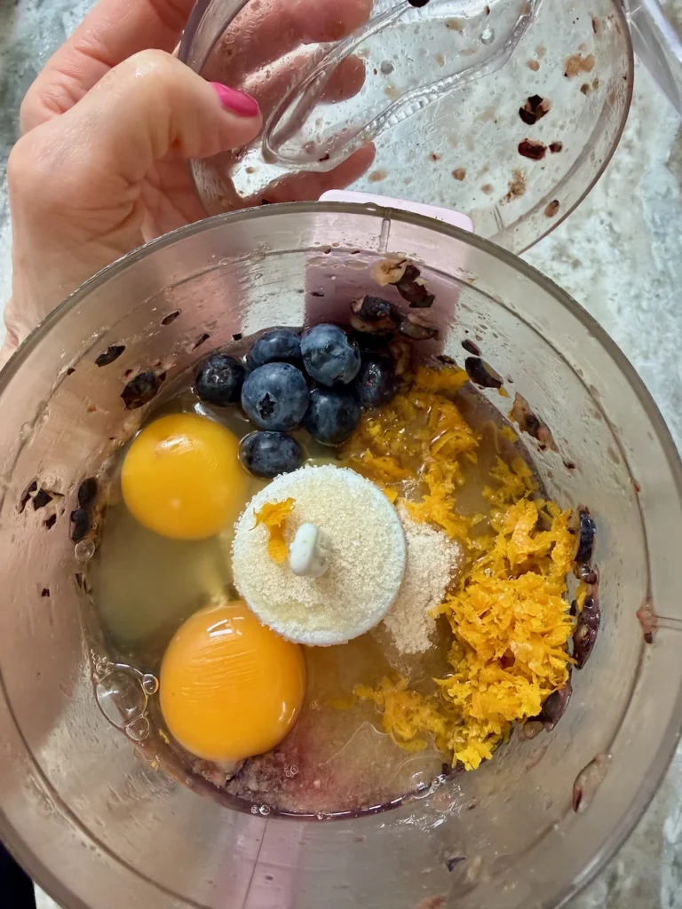 Blueberry Filling Ingredients for Olive Oil Crust Pie
