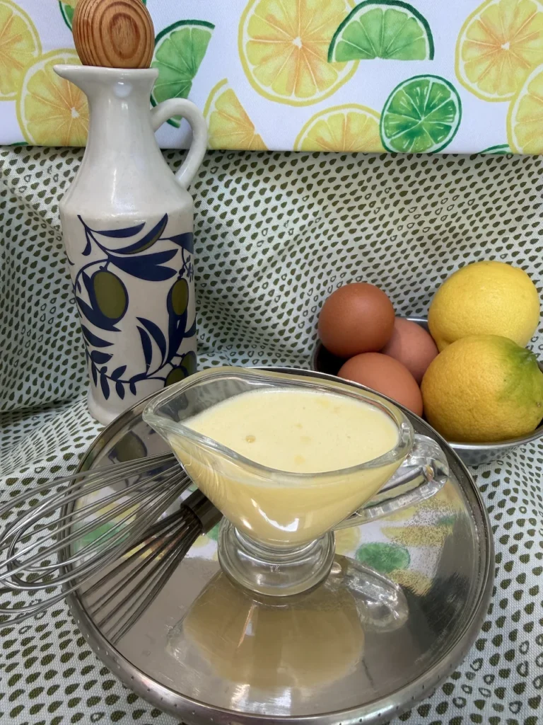 An Easy Creamy Lemon Sauce Without Butter, Cream, Flour or Thickeners