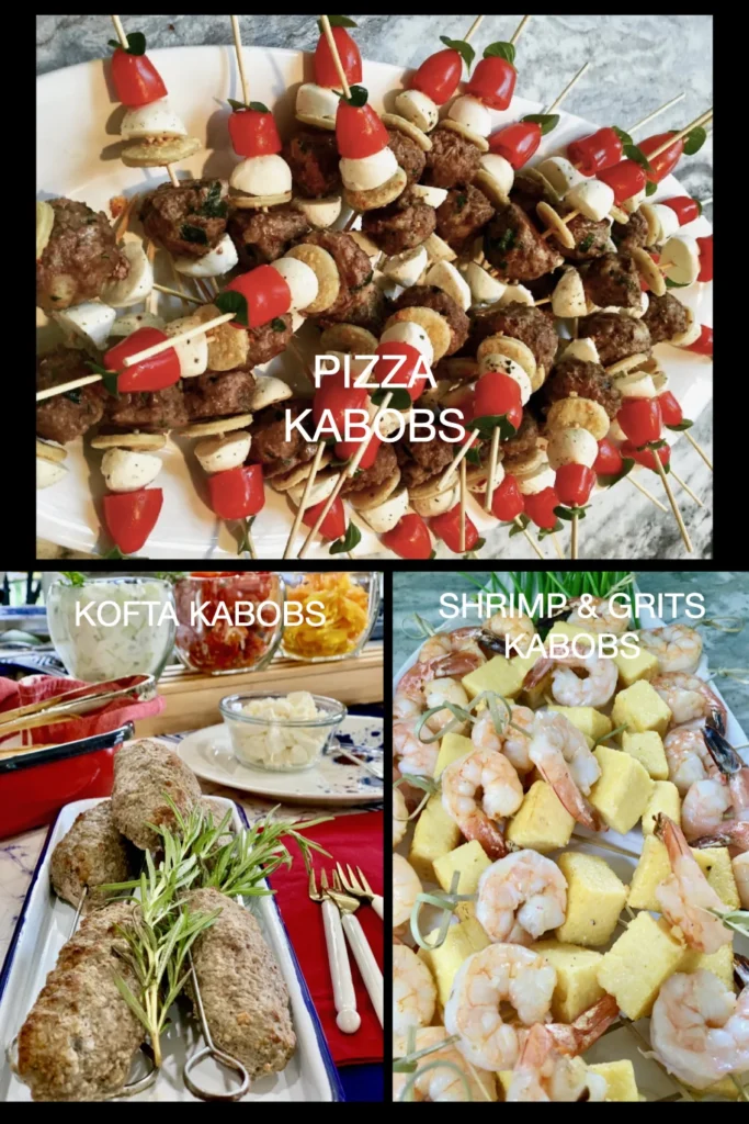 Appetizers On A Stick Are A Great Way To Serve A Large Gathering