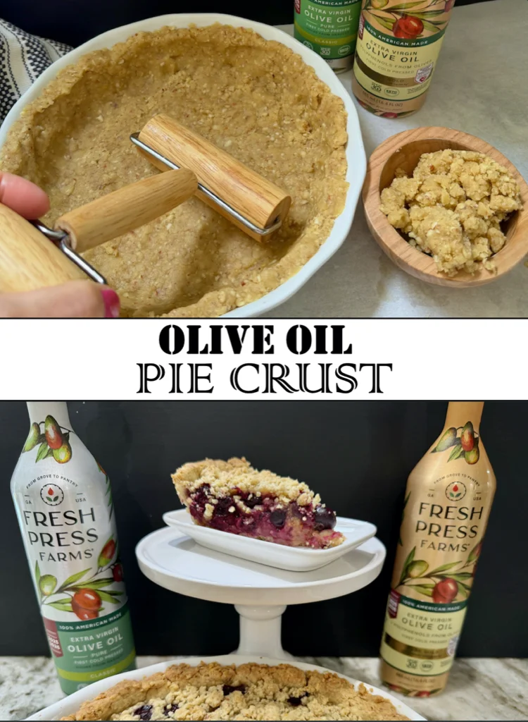 Olive Oil Pie Crust - For Seasonal Pie Baking
