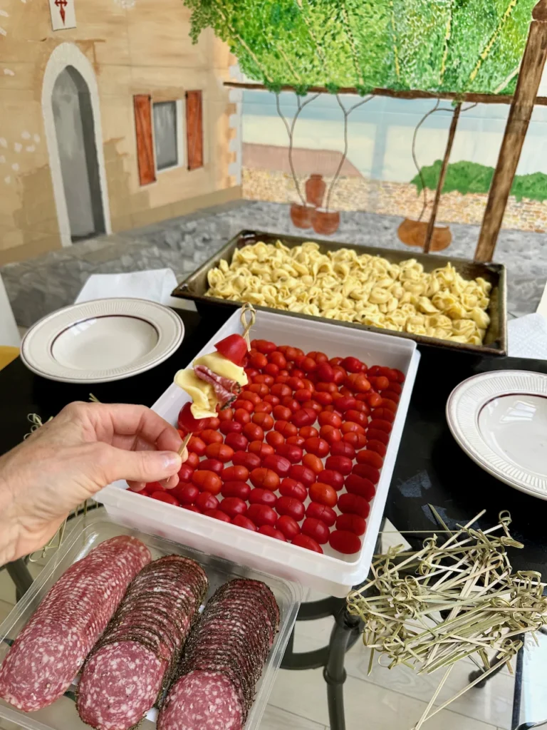 Tortellini Charcuterie Stick Ingredients