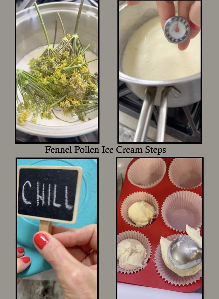 Easy Steps for Making Fennel Pollen Ice Cream