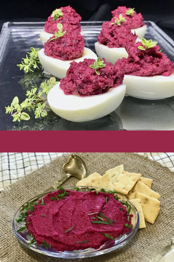 Homemade Beetroot Hummus