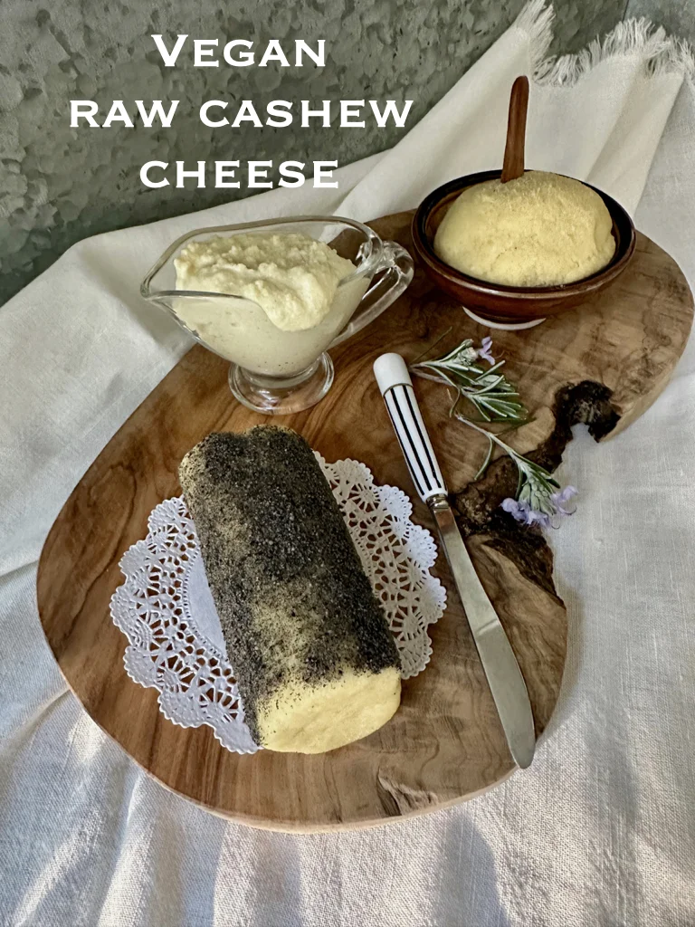 Vegan Raw Cashew Cheese Instead of Feta