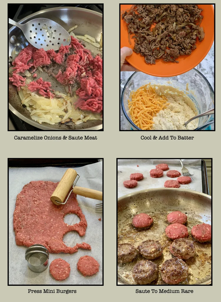 Easy Steps for Making Cheeseburger Muffins