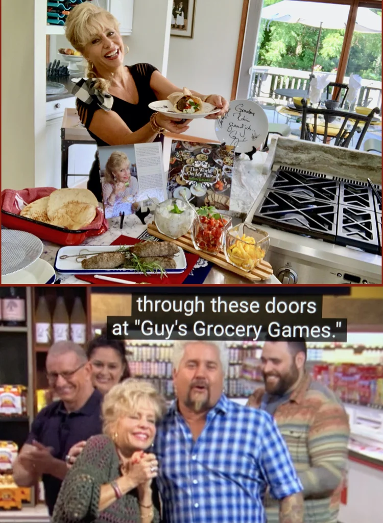 Making My Authentic Greek Tzatziki Recipe on Guy's Grocery Games