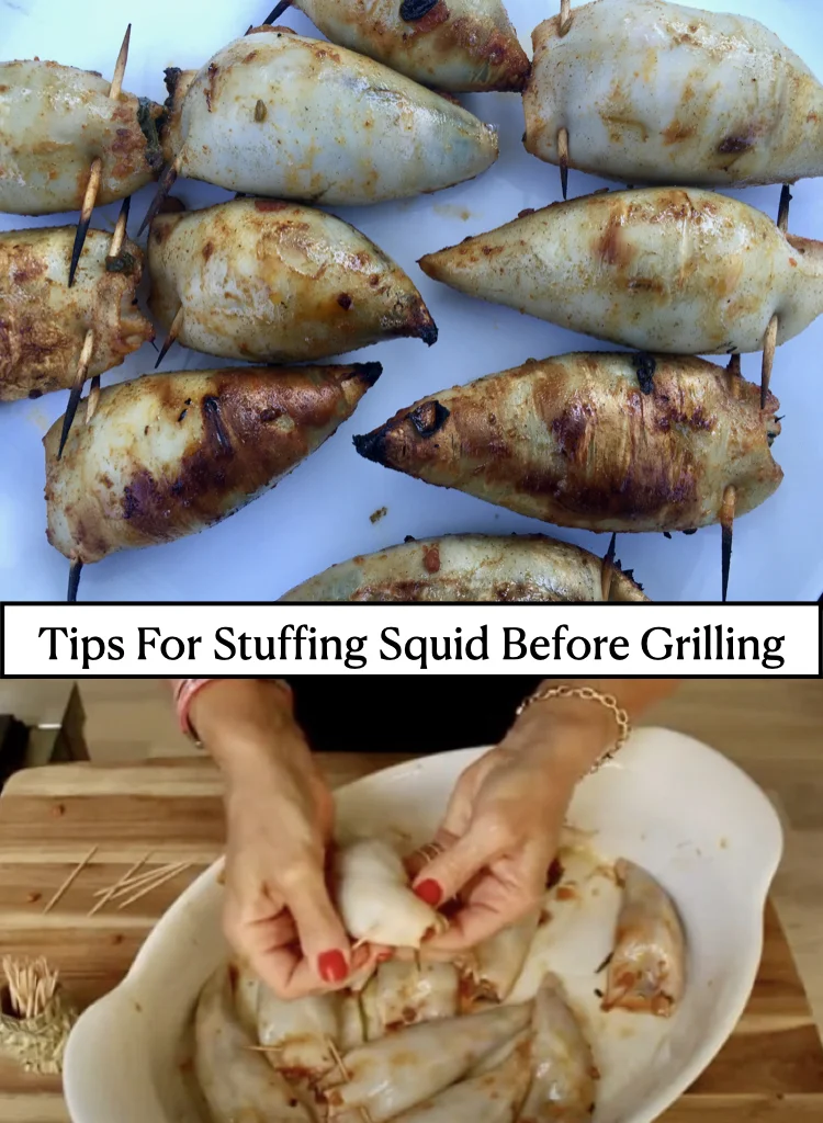 Tips for Stuffing Squid Before Grilling